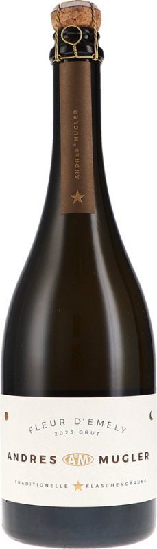 Andres & Mugler - Fleur d'Emely Sekt Brut 2024 - BIO